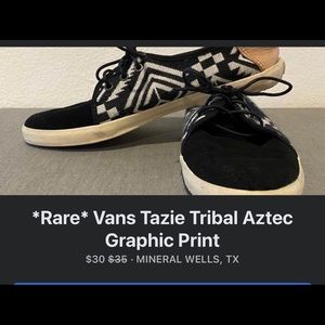 Vans tribal aztec